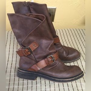 Brown Blowfish boots